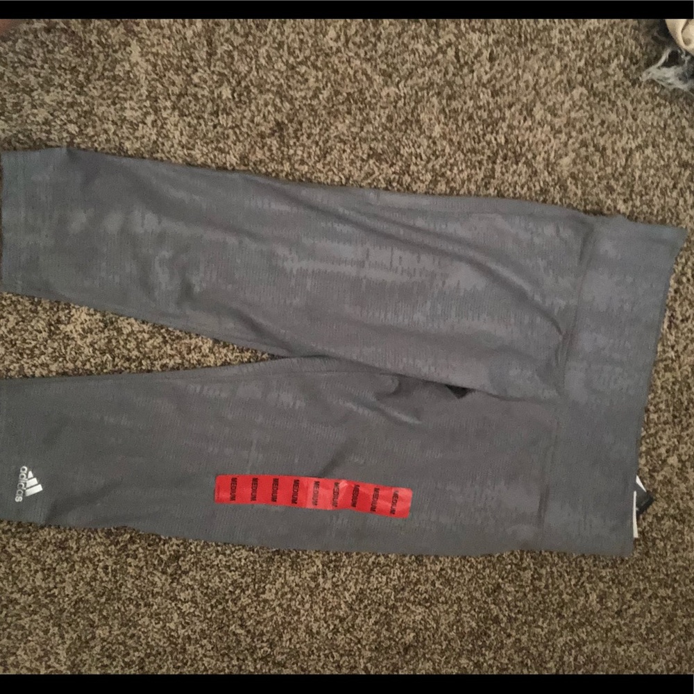 Adidas reflective running leggings